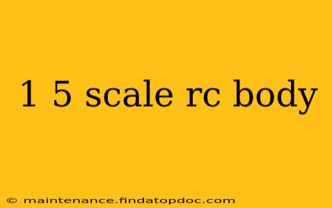 1 5 scale rc body