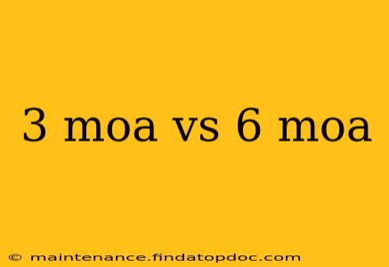 3 moa vs 6 moa