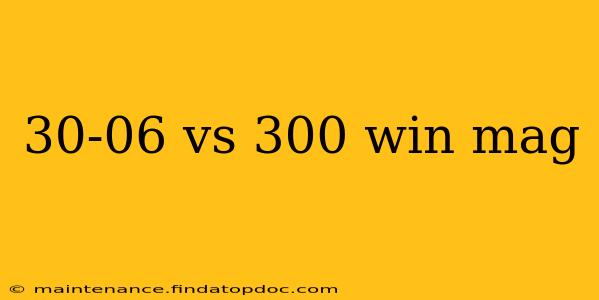 30-06 vs 300 win mag