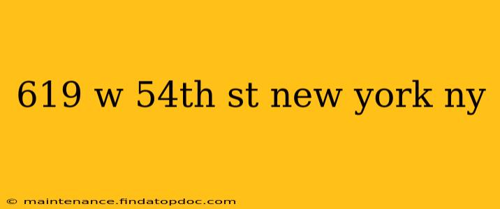 619 w 54th st new york ny