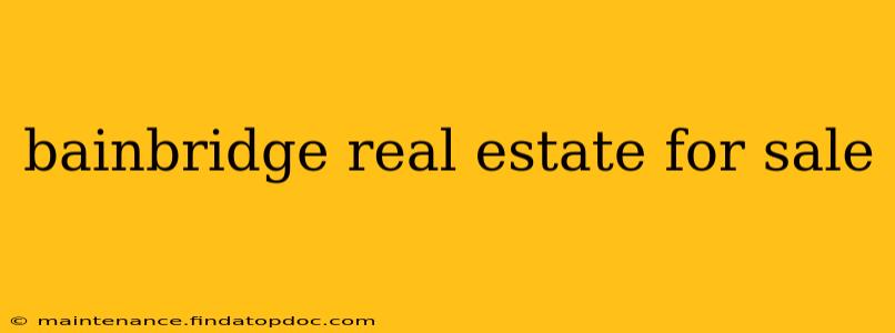 bainbridge real estate for sale