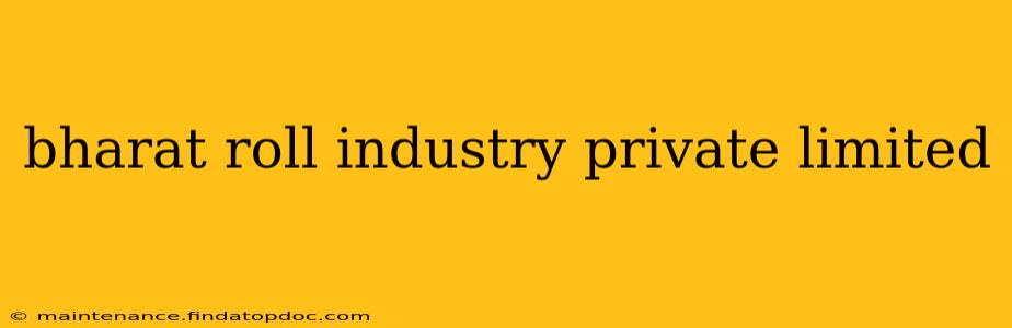 bharat roll industry private limited