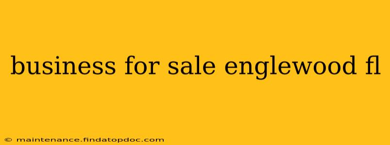 business for sale englewood fl