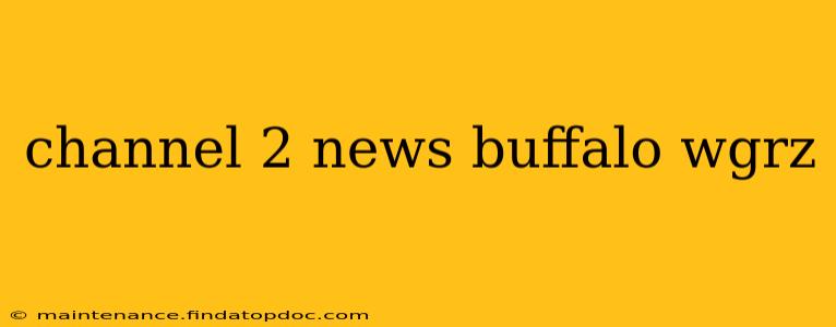 channel 2 news buffalo wgrz