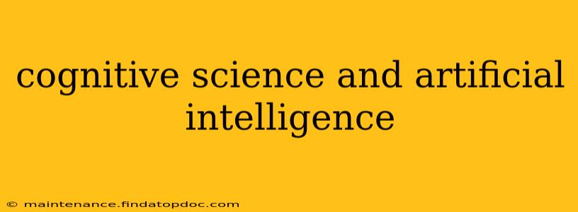 cognitive science and artificial intelligence