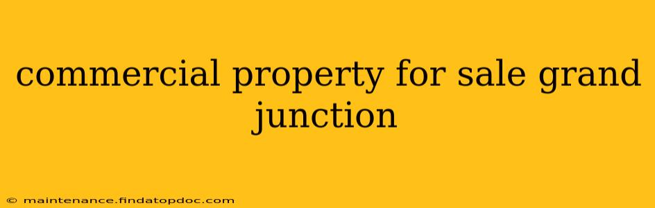 commercial property for sale grand junction