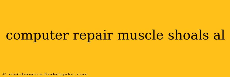 computer repair muscle shoals al
