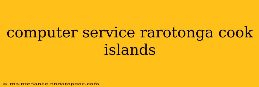 computer service rarotonga cook islands