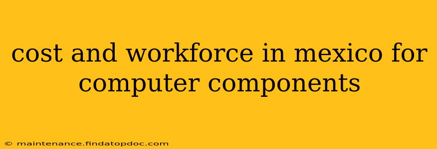 cost and workforce in mexico for computer components