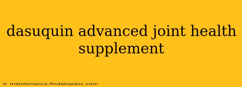 dasuquin advanced joint health supplement