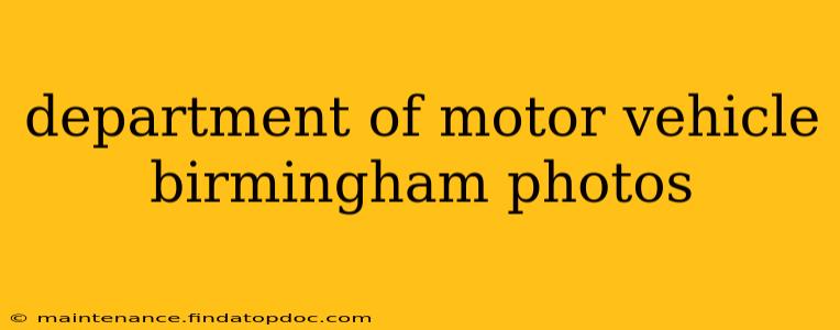 department of motor vehicle birmingham photos