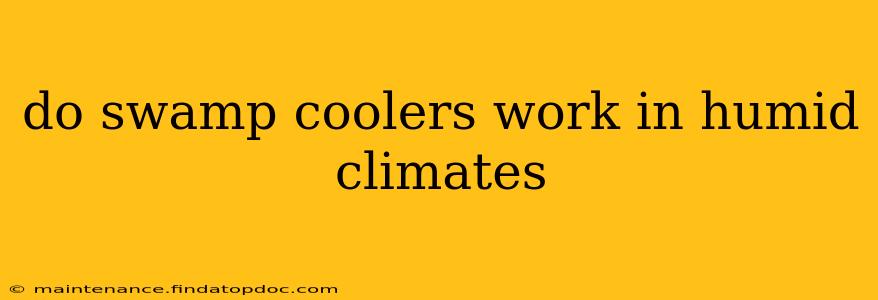 do swamp coolers work in humid climates
