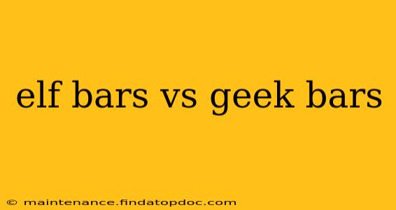 elf bars vs geek bars