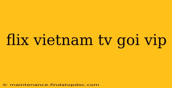 flix vietnam tv goi vip