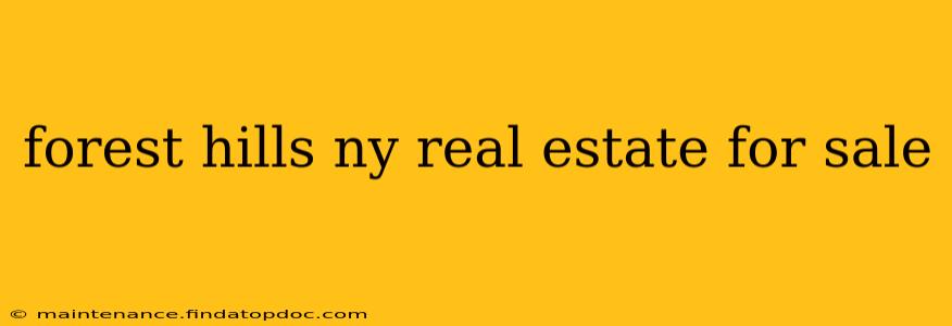 forest hills ny real estate for sale