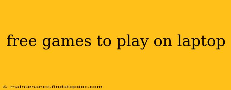 free games to play on laptop