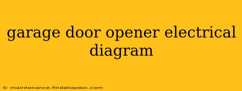 garage door opener electrical diagram