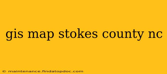 gis map stokes county nc