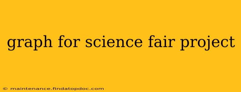 graph for science fair project