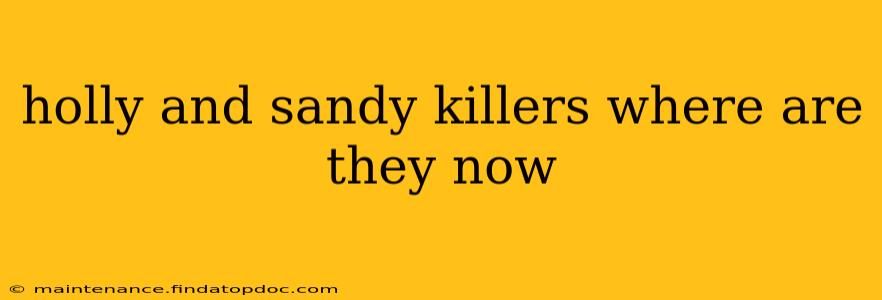 holly and sandy killers where are they now
