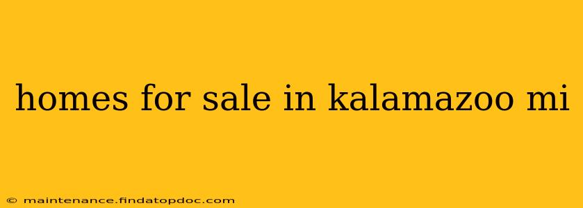 homes for sale in kalamazoo mi