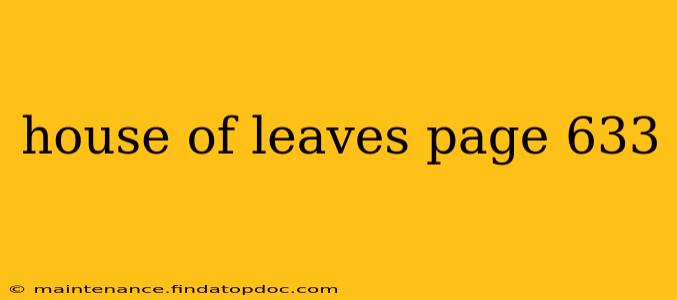 house of leaves page 633