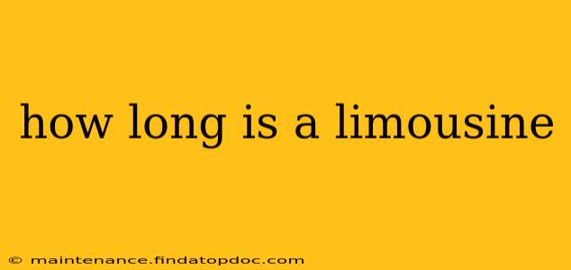 how long is a limousine