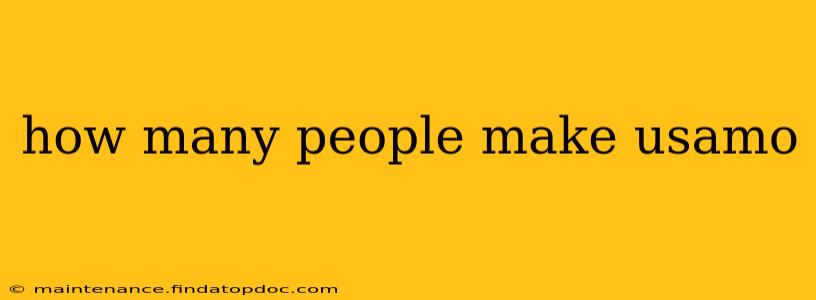 how many people make usamo