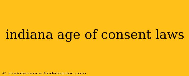 indiana age of consent laws