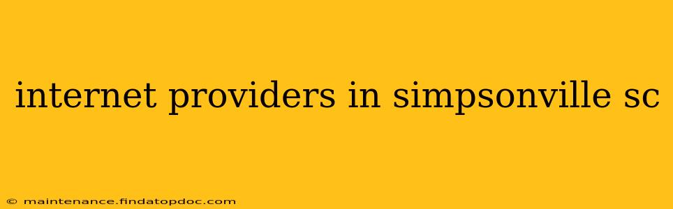 internet providers in simpsonville sc