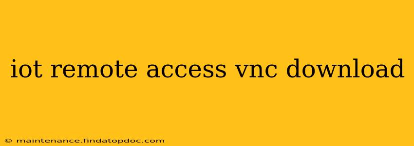 iot remote access vnc download