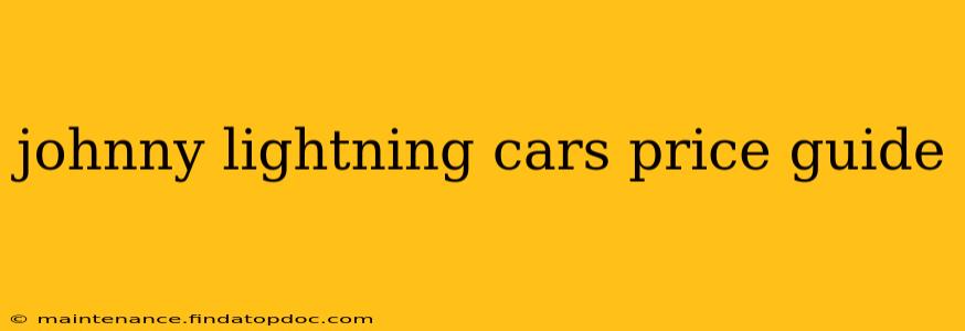 johnny lightning cars price guide