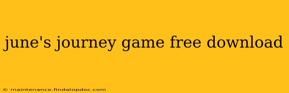 june's journey game free download
