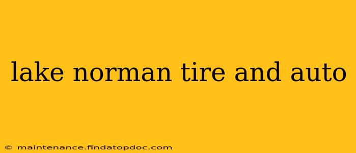 lake norman tire and auto