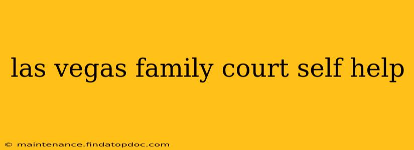 las vegas family court self help