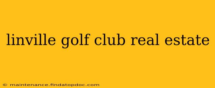 linville golf club real estate