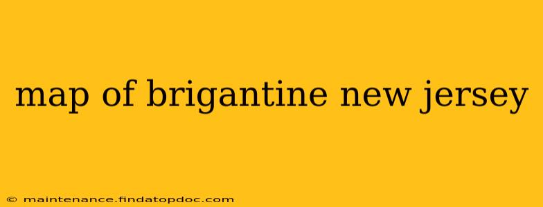 map of brigantine new jersey