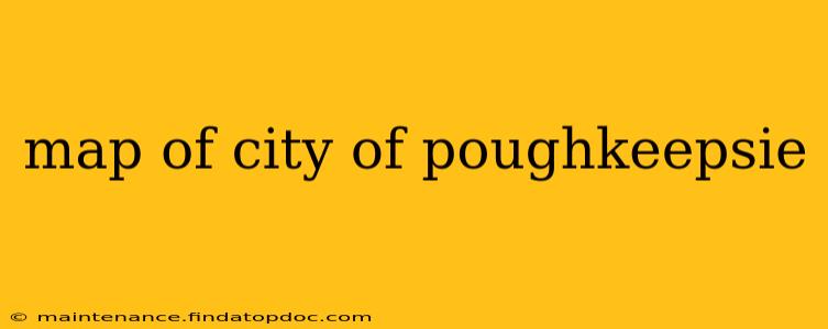 map of city of poughkeepsie