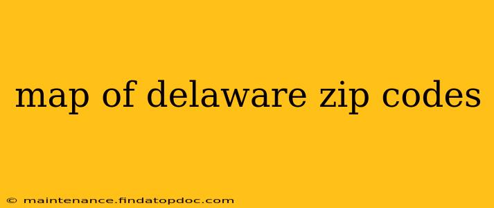 map of delaware zip codes