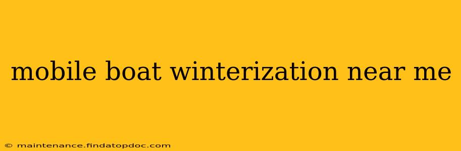 mobile boat winterization near me