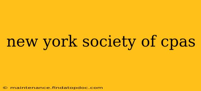 new york society of cpas