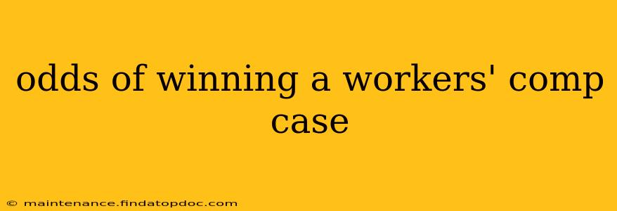 odds of winning a workers' comp case