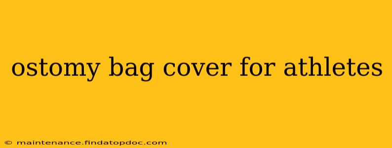 ostomy bag cover for athletes