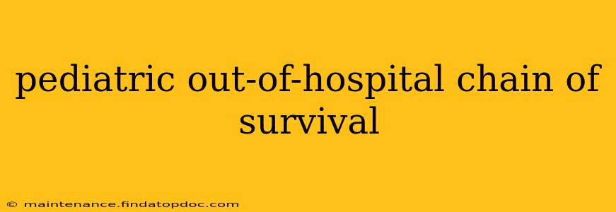 pediatric out-of-hospital chain of survival
