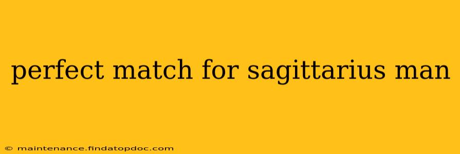 perfect match for sagittarius man
