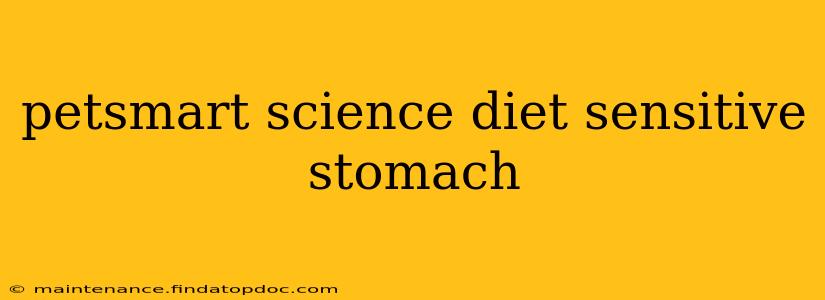 petsmart science diet sensitive stomach