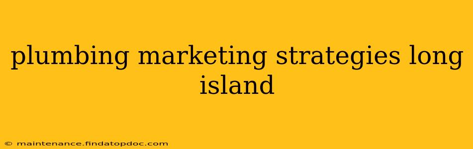 plumbing marketing strategies long island