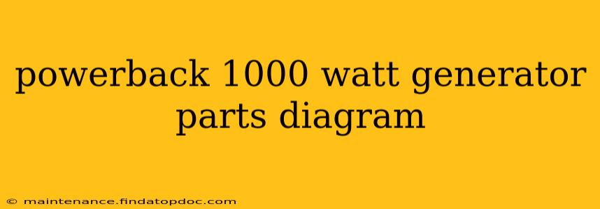 powerback 1000 watt generator parts diagram