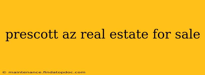 prescott az real estate for sale
