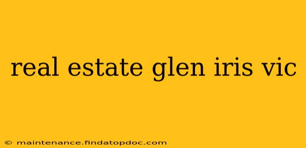 real estate glen iris vic